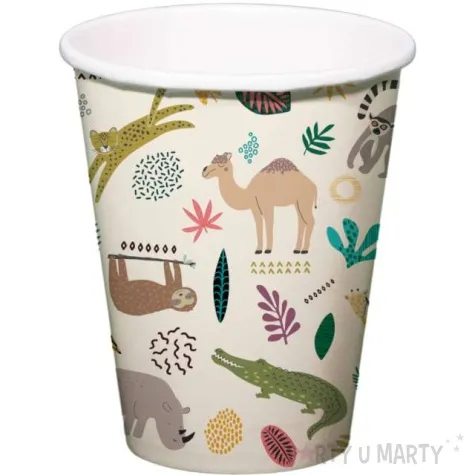 kubeczki papierowe zoo party folat 250 ml 6 szt