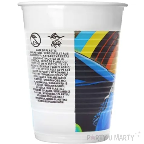 kubeczki plastikowe batman rogue rage procos 200 ml 8 szt