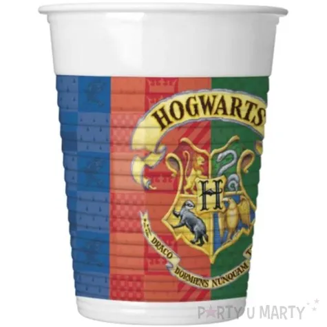 kubeczki plastikowe harry potter domu hogwartu procos 200 ml 8 szt