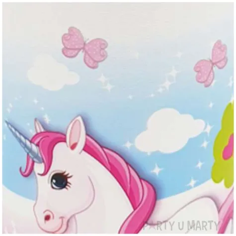 kubeczki plastikowe jednorozec unicorn procos 230 ml 2 szt