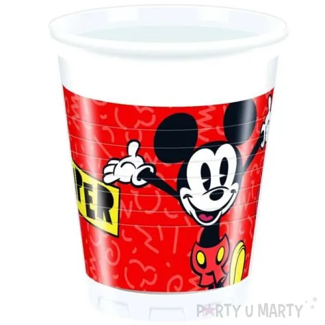 kubeczki plastikowe mickey super cool procos 200 ml 8 szt