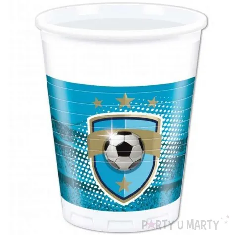 kubeczki plastikowe mistrzostwa pilkarskie procos 200 ml 8 szt
