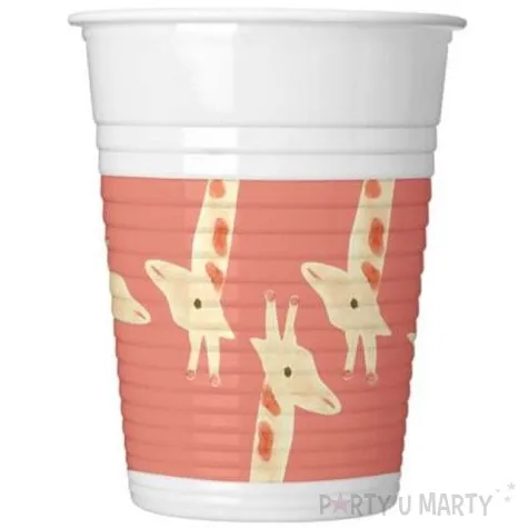 kubeczki plastikowe safari procos 200 ml 8 szt