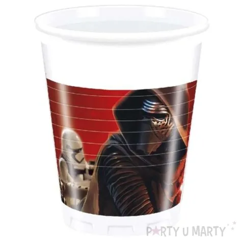kubeczki plastikowe star wars the force awakens 200 ml 8 szt