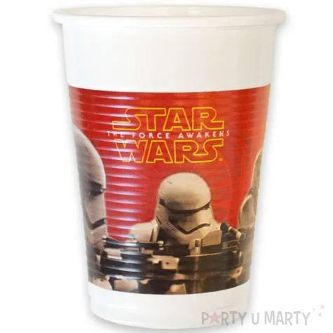 kubeczki plastikowe star wars the force awakens 200 ml 8 szt