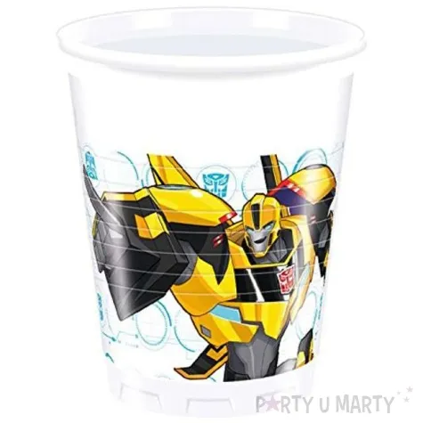 kubeczki plastikowe transformers power 200 ml 8 szt