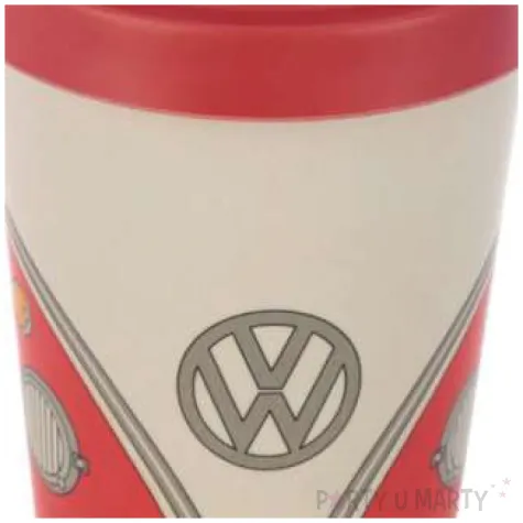 kubek bambusowy eko volkswagen czerwony 400 ml puckator