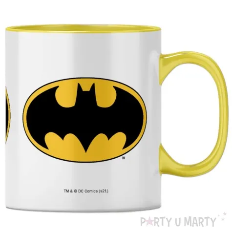 kubek batman logo zolty srodek ert 330 ml