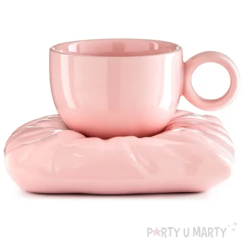 kubek filizanka z poduszka rozowy gadgetmaster 250 ml