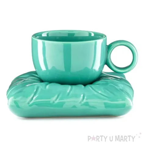 kubek filizanka z poduszka turkusowy gadgetmaster 250 ml