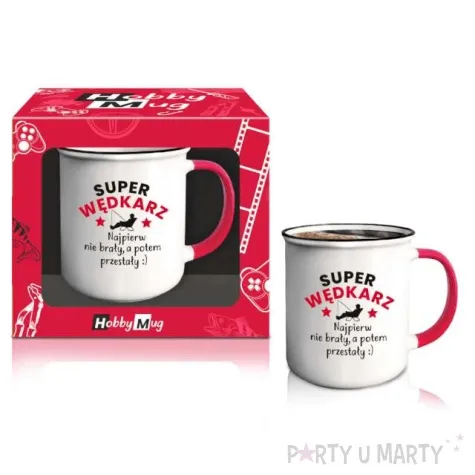 kubek garnuszek super wedkarz 400ml bgtech