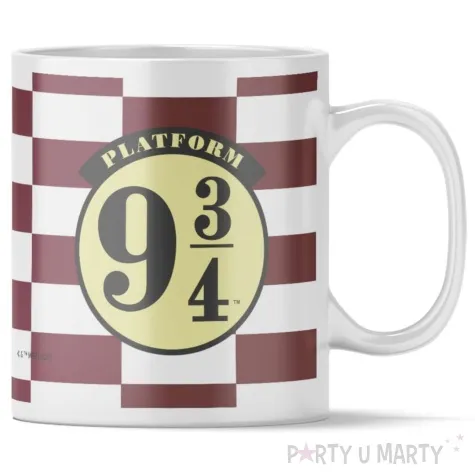 kubek harry potter peron 9 i 3 4 bialo bordowy ert 330 ml