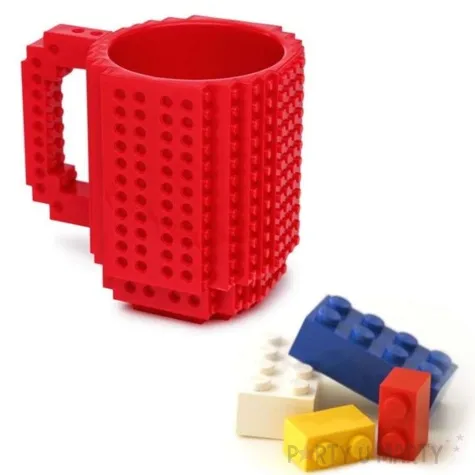 kubek klocki czerwony gadgetmaster 350 ml