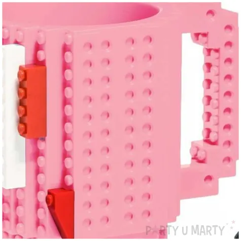 kubek klocki rozowy jasny gadgetmaster 350 ml