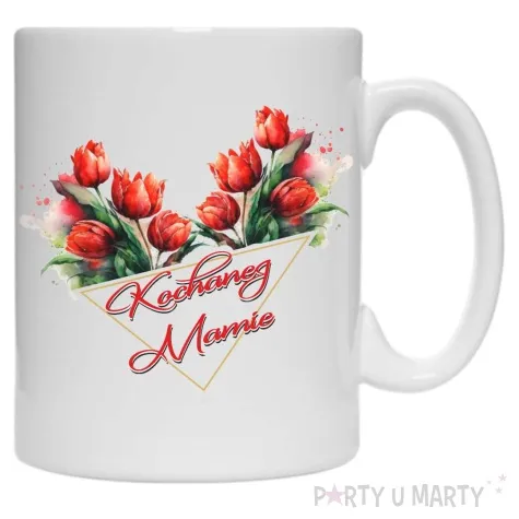 kubek kochanej mamie serce 330 ml