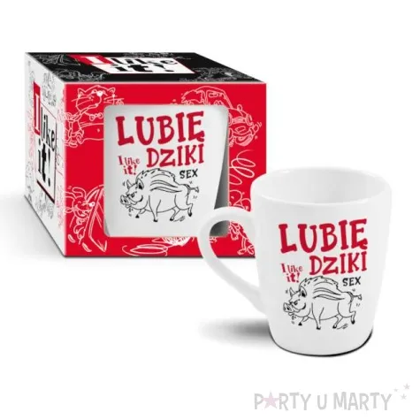 kubek lubie dziki bgtech 300 ml