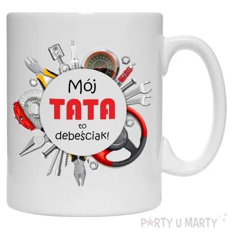 kubek moj tata to debesciak 330 ml