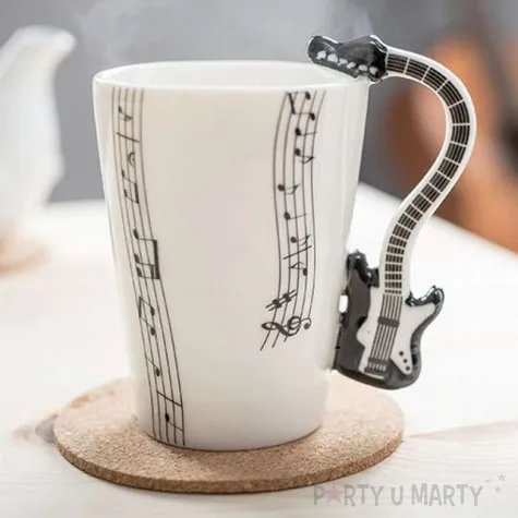 kubek muzyczna przygoda gitara elektryczna 250 ml gm