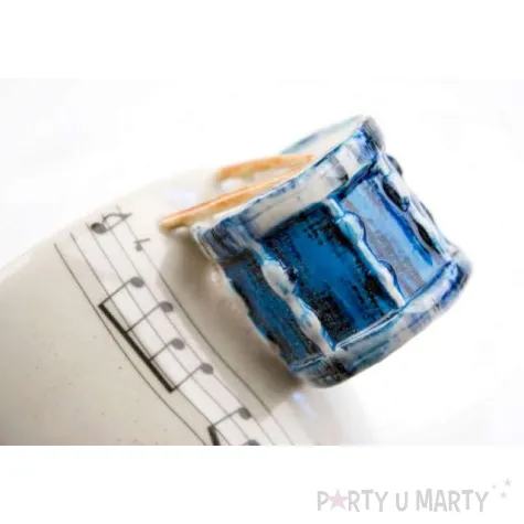 kubek muzyczna przygoda perkusja niebieska 250 ml gm