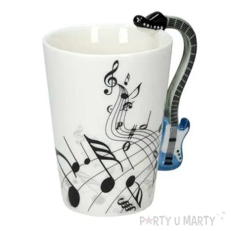 kubek muzyka gitara niebieska 250 ml gm
