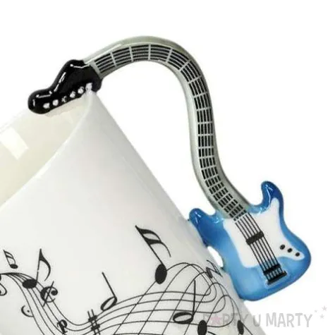 kubek muzyka gitara niebieska 250 ml gm