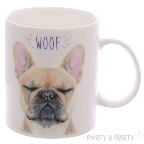 kubek pies buldog woof puckator 300 ml