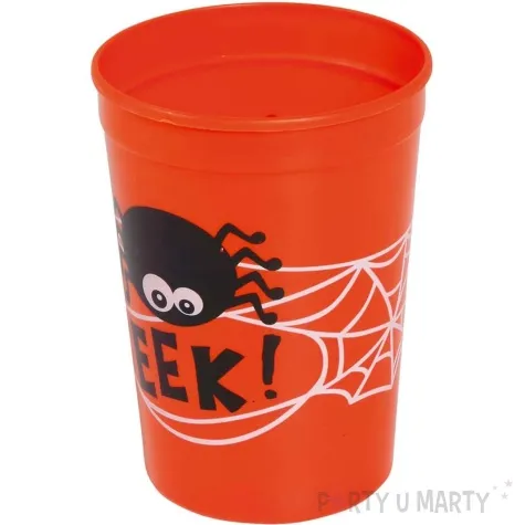 kubek plastikowy halloween pajaczek guirca 355 ml