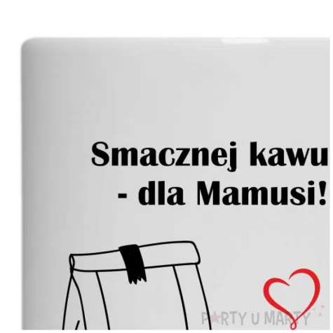 kubek smacznej kawusi dla mamusi 330 ml