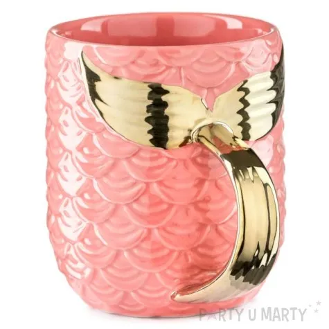 kubek syrena rozowy gadgetmaster 400 ml