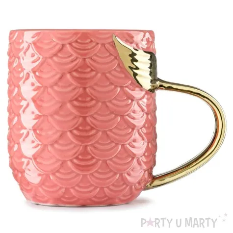 kubek syrena rozowy gadgetmaster 400 ml