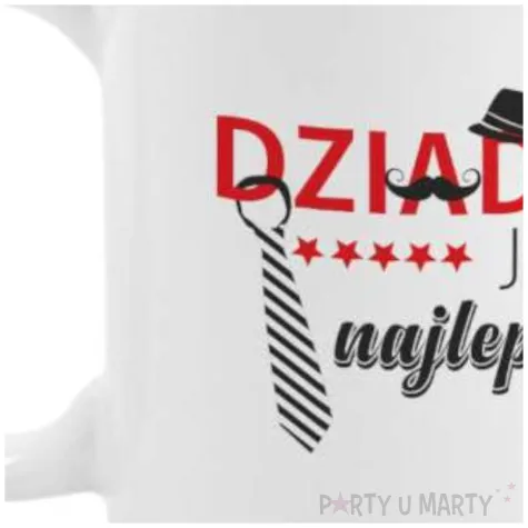 kubek z nadrukiem boss dziadku jestes najlepszy bgtech 300 ml