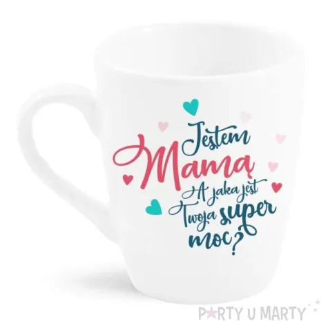 kubek z nadrukiem jestem mama bgtech 300 ml