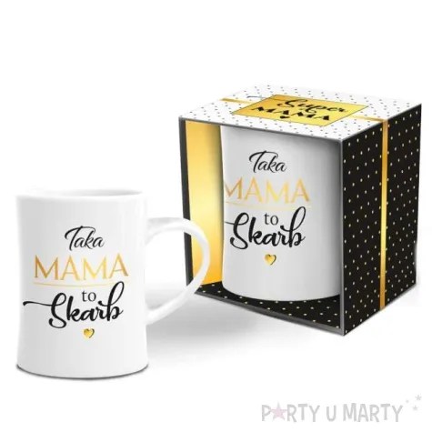 kubek z nadrukiem mama to skarb bgtech 420 ml