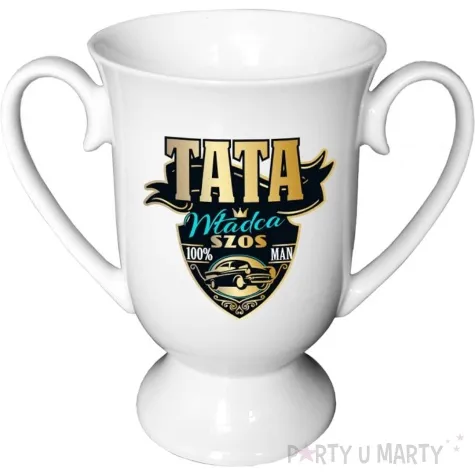 kubek z nadrukiem royal tata wladca szos 100 man puchar bgtech 380 ml