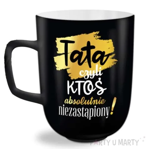 kubek z nadrukiem tata czyli ktos bgtech 350 ml
