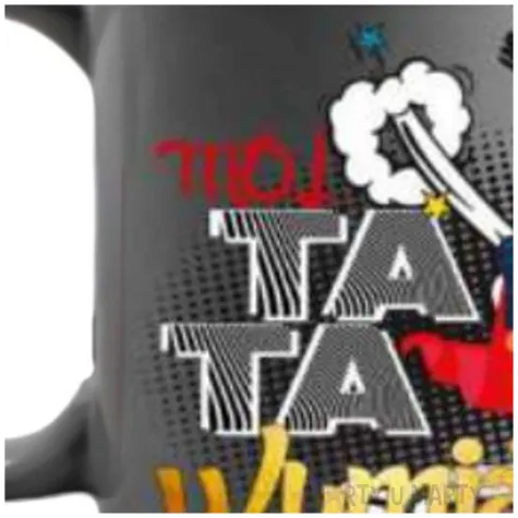 kubek z nadrukiem twoj tata wymiata superbohater bgtech 300 ml