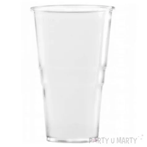 kubki jednorazowe do zimnego piwa transparent ravi 400ml 6szt