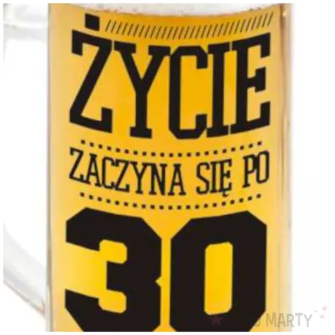 kufel berna zycie zaczyna sie po 30 bgtech 500 ml