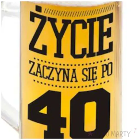 kufel berna zycie zaczyna sie po 40 bgtech 500 ml