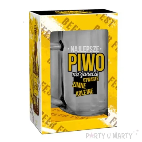 kufel najlepsze piwo na swiecie bgtech 500 ml