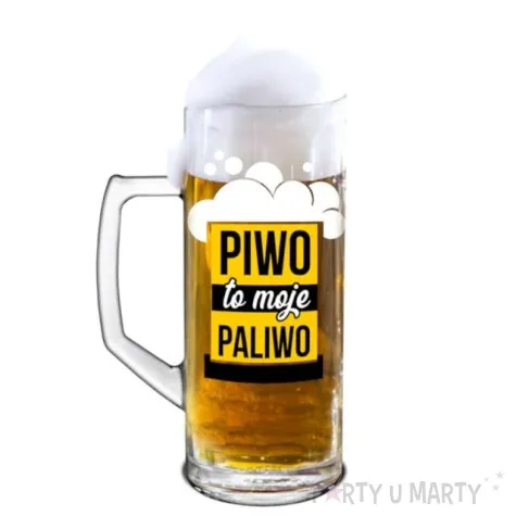 kufel piwo to moje paliwo bgtech 500 ml