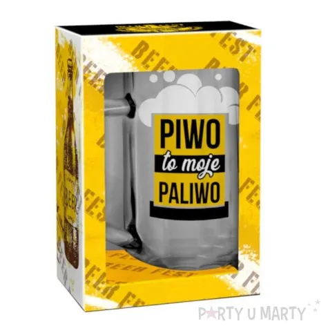 kufel piwo to moje paliwo bgtech 500 ml