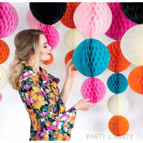 kula bibulowa classic honeycomb turkus 30cm