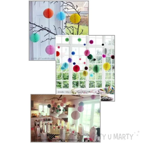 kula bibulowa classic zolta partydeco 20 cm