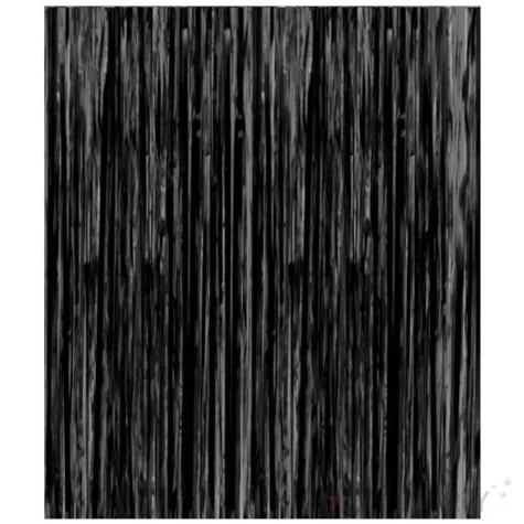 kurtyna na drzwi classic czarna partypal 200 x 100 cm