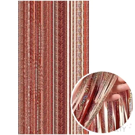 kurtyna na drzwi classic holograficzna rozowy jix 200 x 100 cm