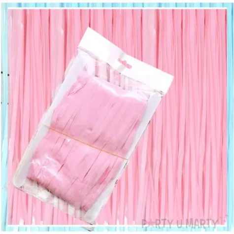 kurtyna na drzwi classic mat rozowa dekoracje polska 100x200 cm