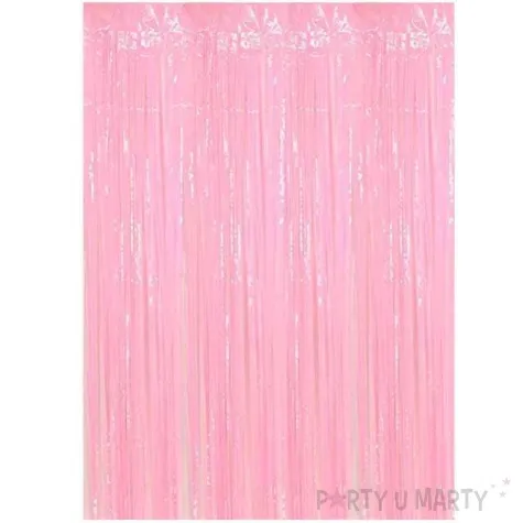 kurtyna na drzwi classic mat rozowa dekoracje polska 100x200 cm