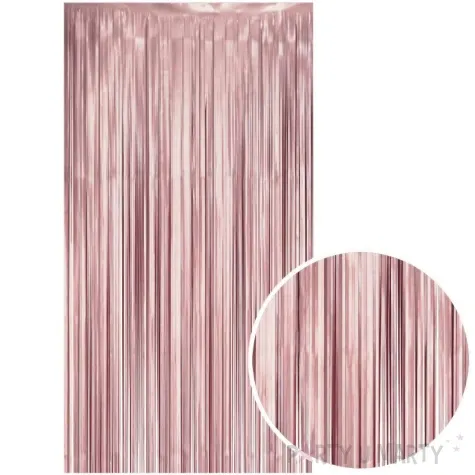 kurtyna na drzwi classic mat rozowy godan 200 x 100 cm