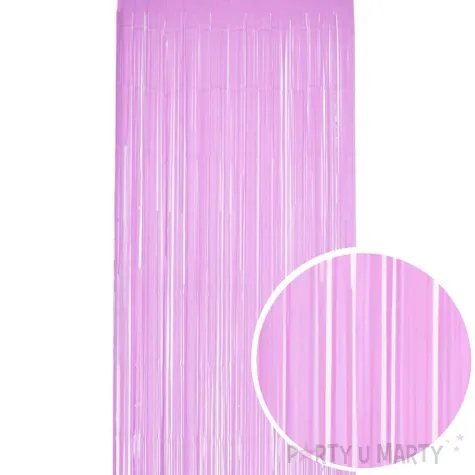 kurtyna na drzwi classic matowa rozowy jasny smiffys 244 x 91 cm